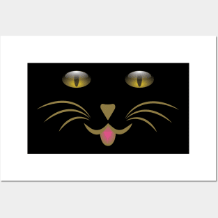 Cute Cat Print Posters and Art